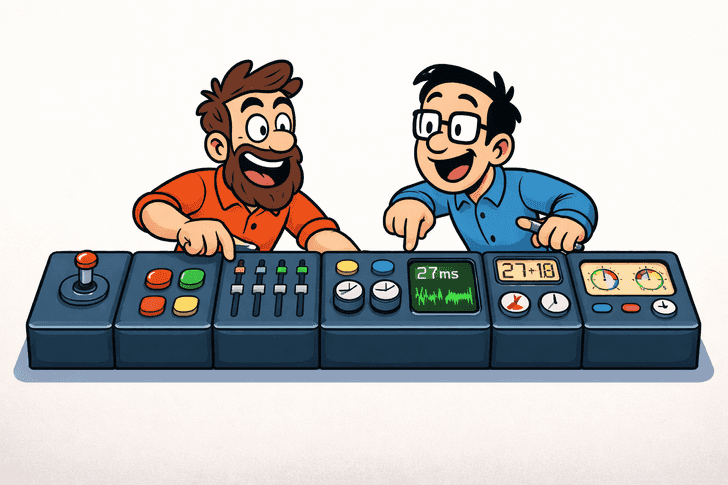 Harness Console With Two Architects