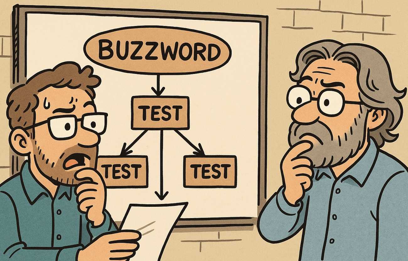 Technique naming with test