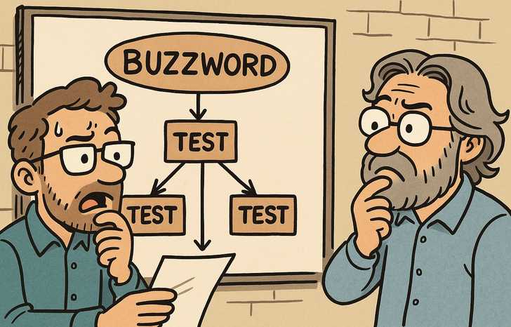 Technique naming with test